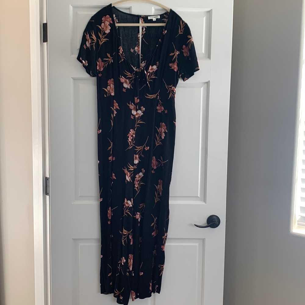 Floral Jumpsuit